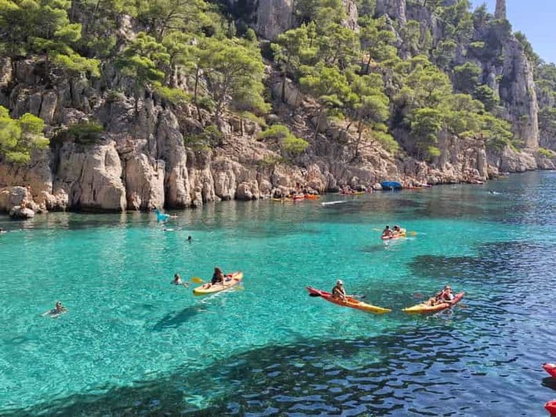 Billet Randonnée demi journée en kayak de mer à Cassis
