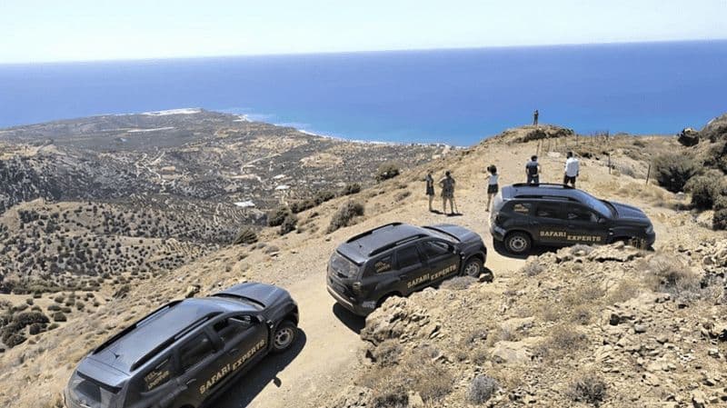 Billet Safari en Jeep 4X4 - Baignade et canyons du sud de la Crète