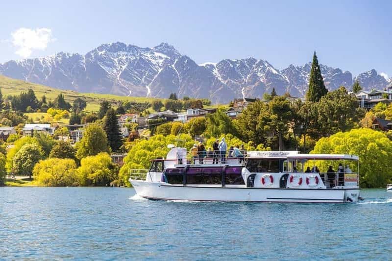 Billet Queenstown : Croisière panoramique sur le lac Wakatipu