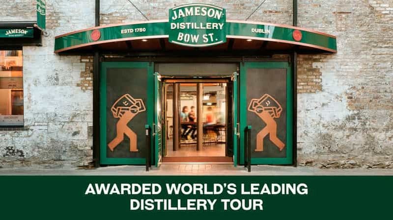Billet Dublin : Visite de la distillerie de whisky Jameson avec dégustations