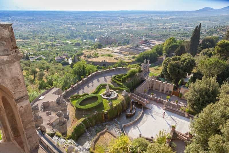 Billet Tivoli : visite guidée de la Villa d'Hadrien et de la Villa d'Este