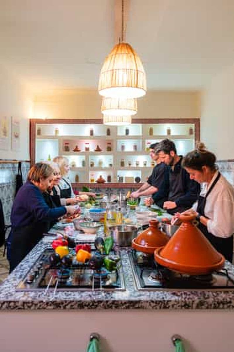 Billet Marrakech : Cours de cuisine marocaine avec visite du marché et repas
