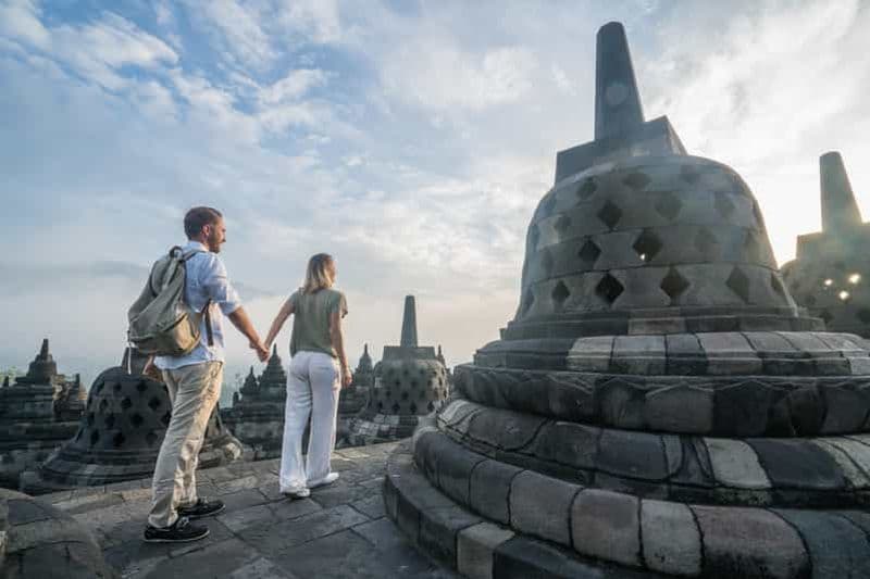 Billet Lever de soleil sur Borobudur, volcan Merapi et Prambanan : visite d'une jounée