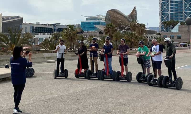 Billet Barcelone : Visite touristique du parc de la Ciutadella et visite en Segway de la plage
