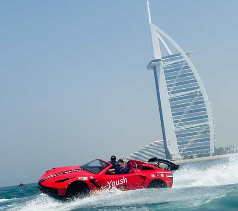Billet Dubaï : visite en Jet Car du Burj Al Arab avec photos et vidéos