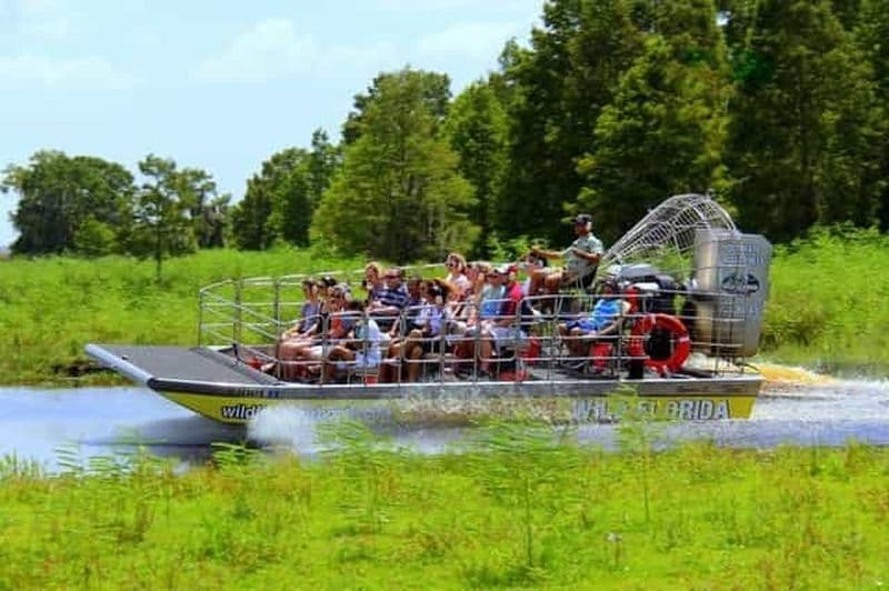 Billet Orlando : Safari en bateau pneumatique avec transport