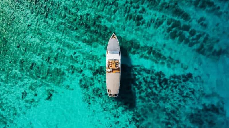 Billet Split : Lagon bleu et croisière sur les 3 îles avec repas et boissons