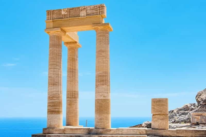 Billet Visite autonome de l'Acropole de Lindos avec 3D et audio (sans entrée)