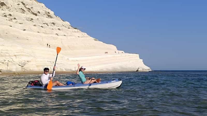Billet SCALA DEI TURCHI : Location de KAYAK ou Stand Up Paddle pour 1h [ + gilets de sauvetage ]