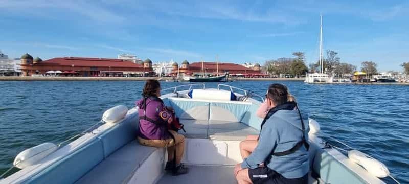 Billet Olhão : tour en bateau dans la Ria Formosa et visite de deux îles