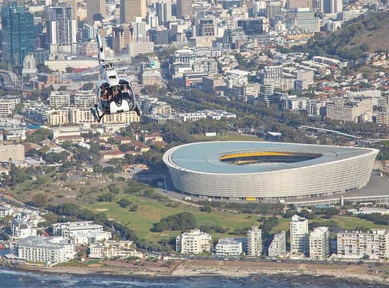Billet Le Cap : tour panoramique de la ville en hélicoptère de 12 minutes