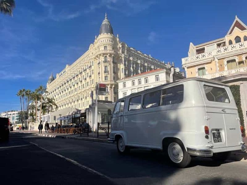 Billet Cannes : visite de la ville en bus vintage
