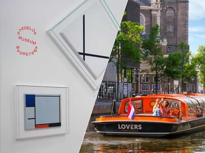 Billet Amsterdam : Musée Stedelijk et croisière d'une heure sur les canaux
