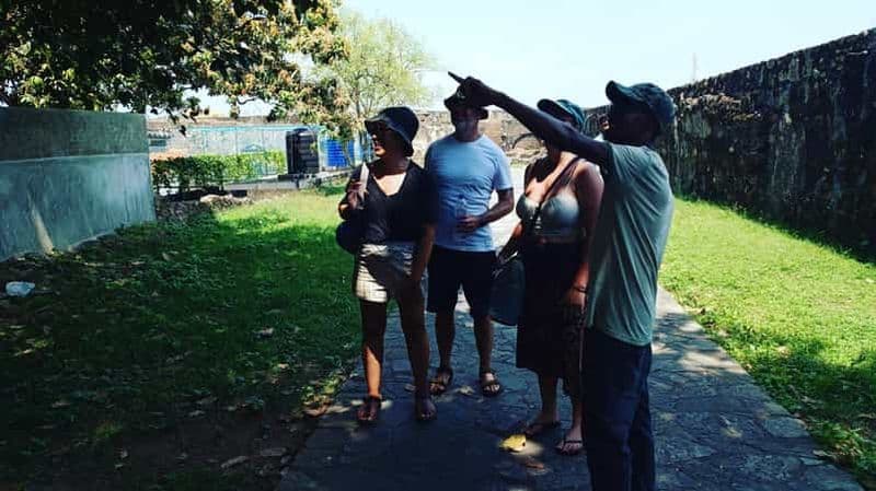 Billet Visite à pied du fort de Galle