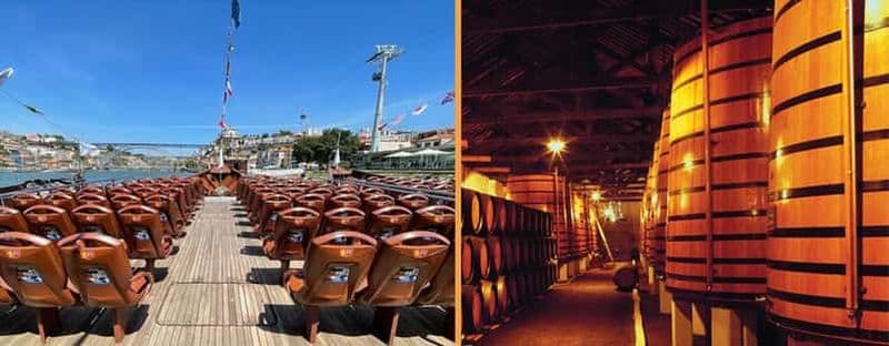 Billet Porto : croisière des ponts, World of Discoveries et option coucher de soleil