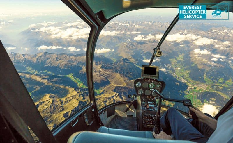 Billet Vol en hélicoptère avec vue sur l'Everest de Kala Patthar