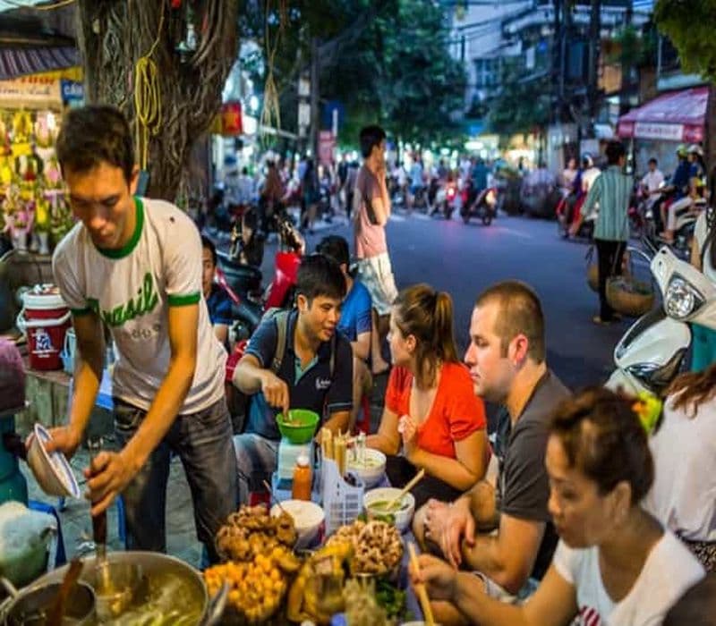 Billet Hanoi : visite guidée de la cuisine de rue avec dégustations