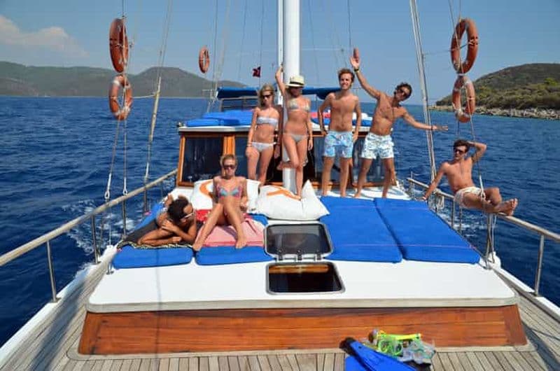 Billet Au départ de Bodrum : croisière en bateau d'une journée