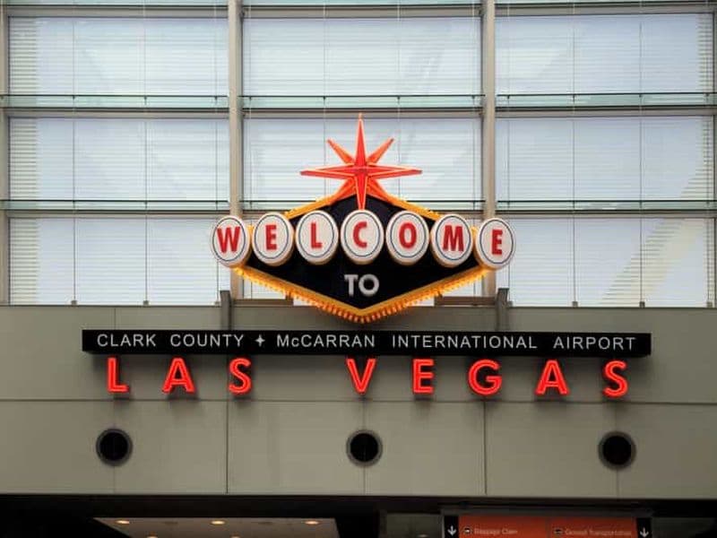 Billet Aéroport de Las Vegas (LAS) / Transfert vers les hôtels du Strip.