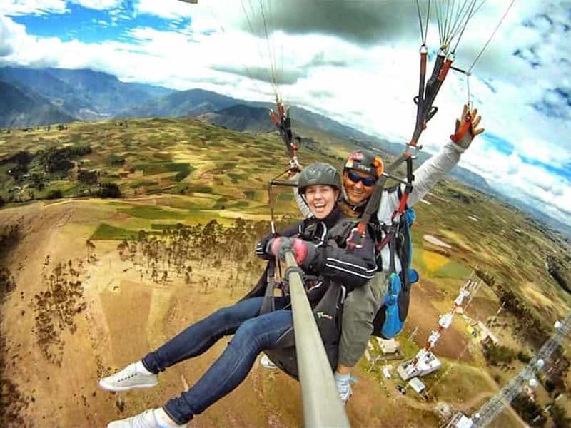 Billet Cusco : parapente en tandem dans la Vallée sacrée des Incas