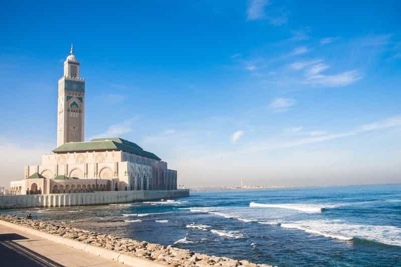 Billet Marrakech : Excursion d'une journée à Casablanca avec visite de la Mosquée Hassan II