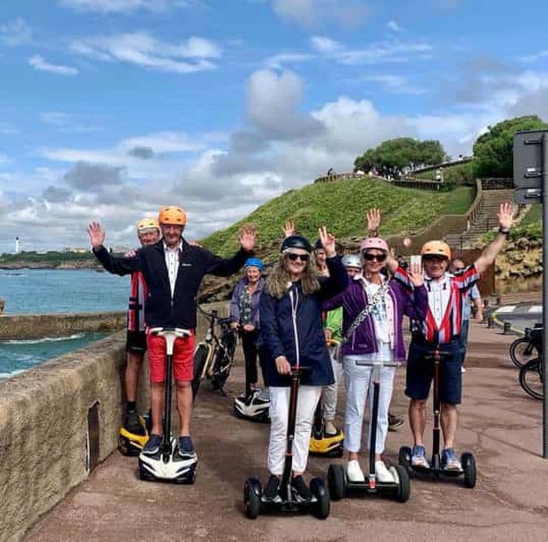 Billet Biarritz bonheur : Visite guidée en Segway / E-bike + Pala