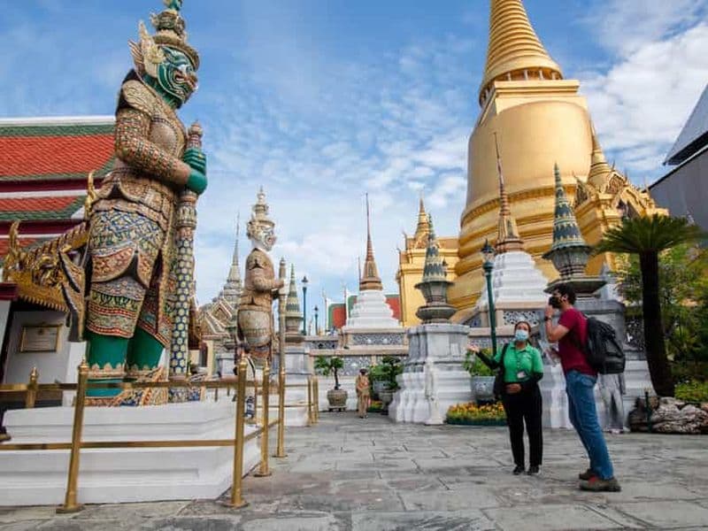 Billet Bangkok : Visite guidée du Grand Palais et de Wat Arun à pied