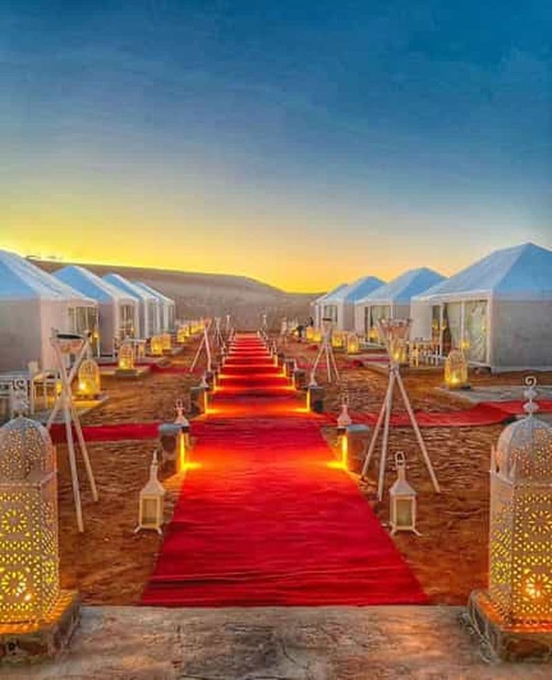 Billet Marrakech : Circuit de luxe de 3 jours à Merzouga avec option chameau et quad