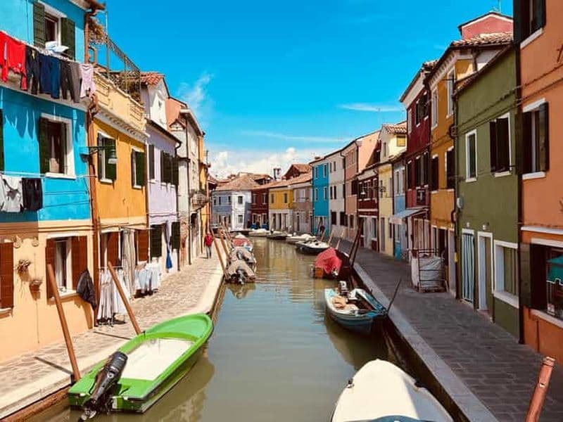 Billet Depuis Treporti : excursion en bateau à moteur à Murano, Burano et Venise