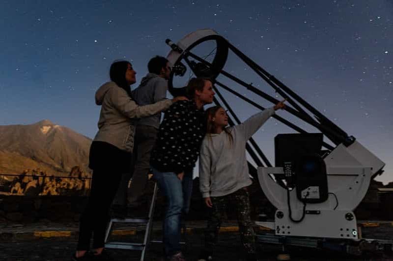 Billet Parc national de Teide : Visite guidée d'observation des étoiles à l'aide d'un grand télescope
