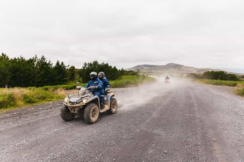 Billet Reykjavik : Visite guidée de la campagne en quad avec transferts