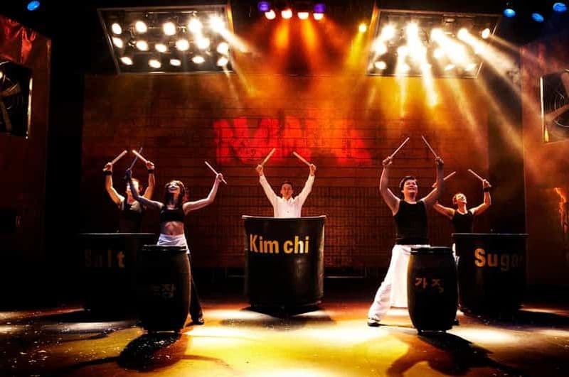 Billet Séoul : billet pour le spectacle NANTA au théâtre Myeongdong ou Hongdae