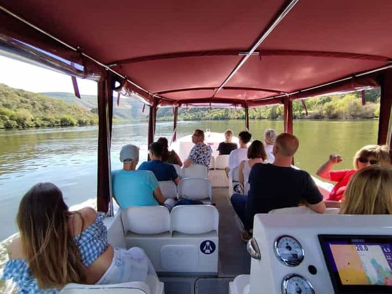 Billet Pinhão : Excursion en bateau d'une heure sur le fleuve Douro avec dégustation de vin de Porto