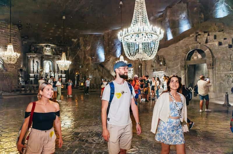 Billet Cracovie : visite de la mine de sel de Wieliczka avec billet d'entrée