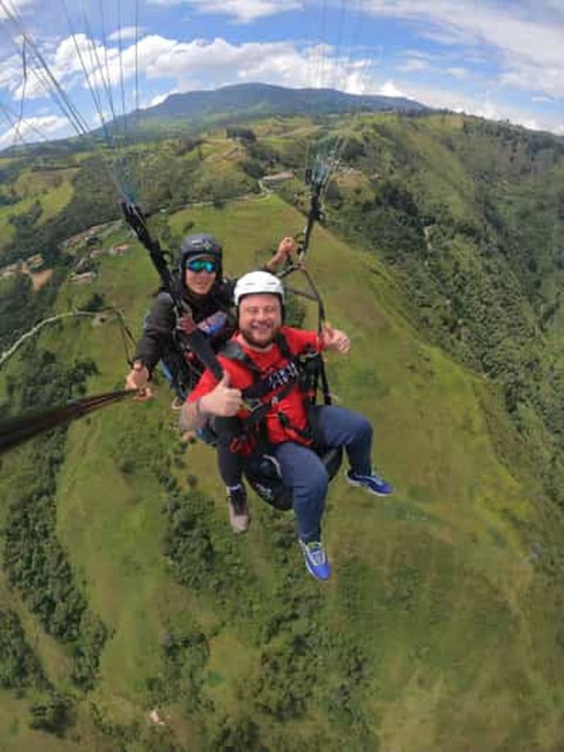 Billet Medellín : excursion en parapente