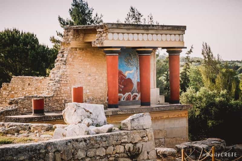Billet Héraklion : Grotte privée de Zeus, vignoble, déjeuner, palais de Knossos