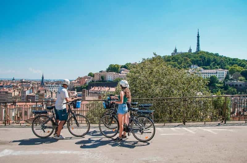 Billet Lyon : visite panoramique de 2 heures en vélo électrique