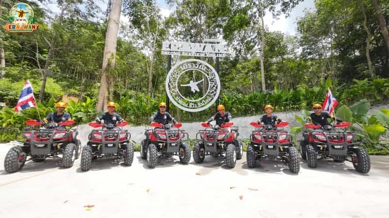 Billet Phuket : Quad par Erawan Patong Seaview Zipline 200 cc