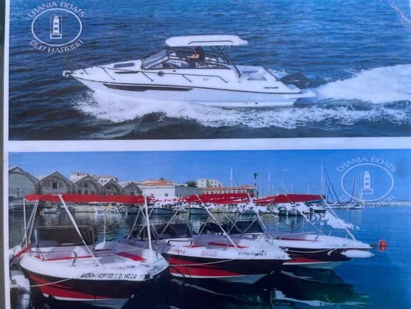 Billet La Canée : bateau sans permis