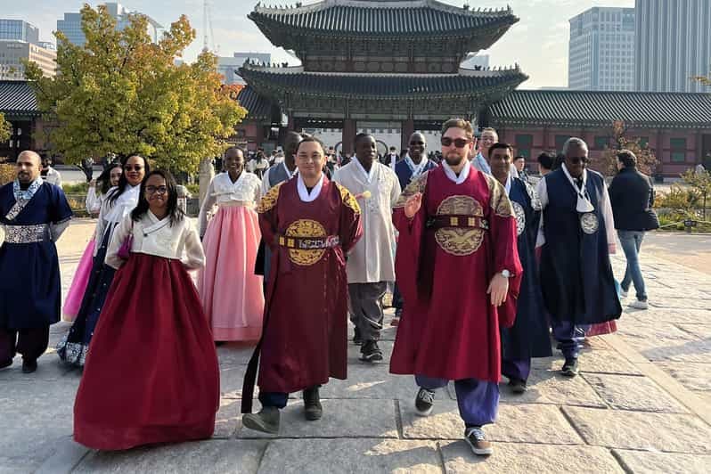 Billet Séoul : les incontournables de la ville, visite des palais et option hanbok
