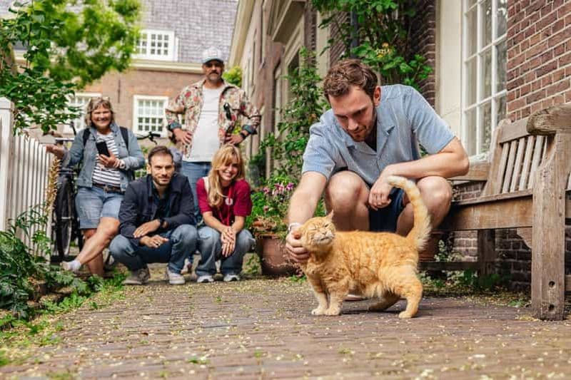 Billet Amsterdam : Visite guidée du quartier Jordaan avec un guide allemand