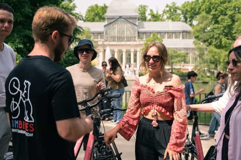 Billet Madrid : visite à vélo des temps forts avec option vélo électrique ou tapas