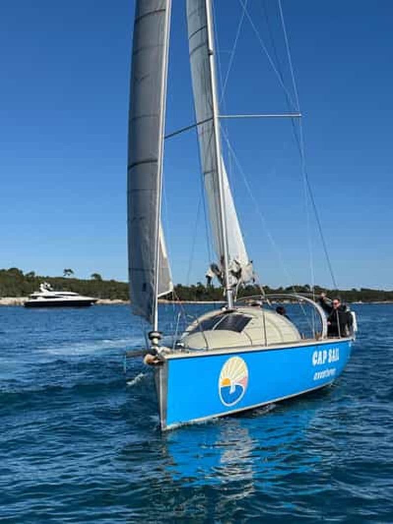 Billet Golf-Juan : découverte en voilier des îles de Lérins, plongée avec tuba