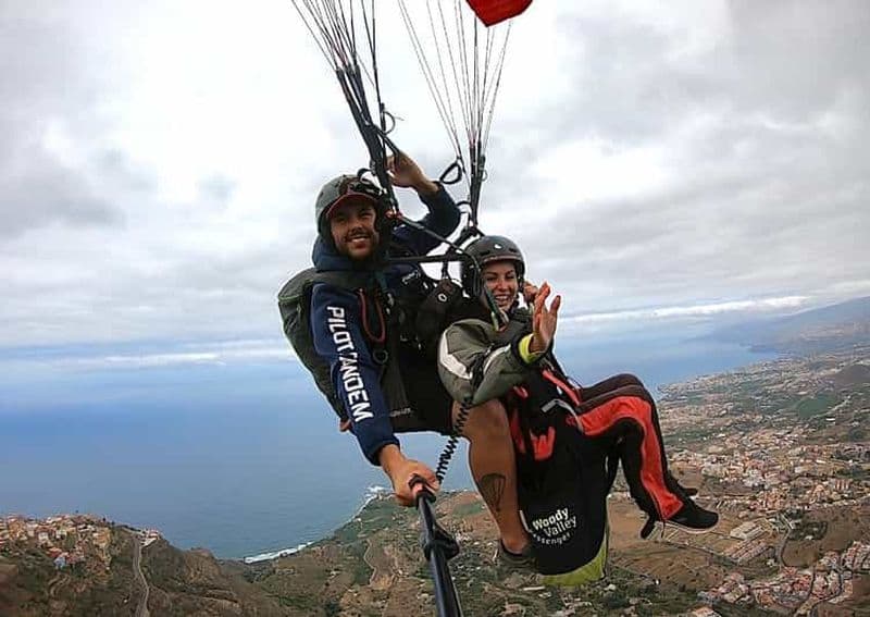 Billet Parapente en tandem à Tenerife