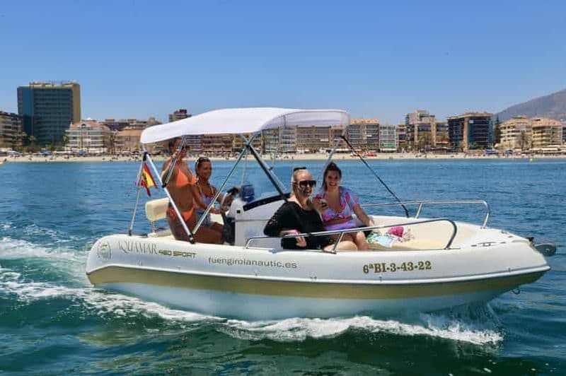 Billet Fuengirola : Location de bateau de 1 à 4 heures - Pas de permis nécessaire