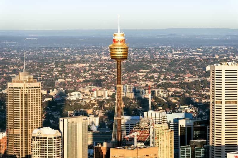Billet Sydney Tower Eye : Entrée avec pont d'observation