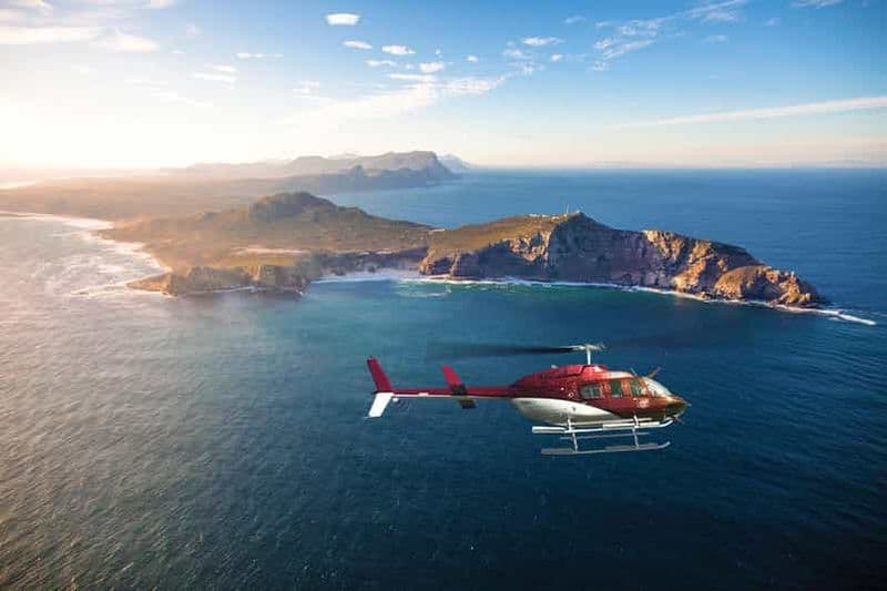 Billet Vol en hélicoptère du Cap à Cape Point - 48 minutes