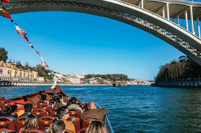 Billet Porto : croisière des ponts avec option visite de cave à vin ou coucher de soleil