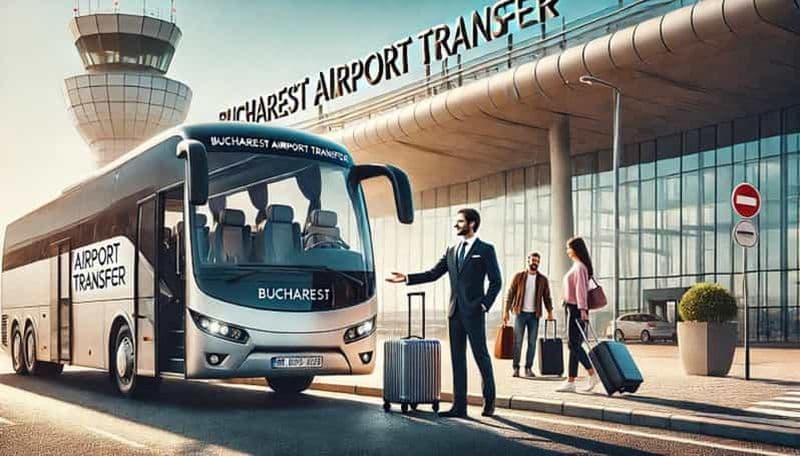 Billet Transfert aéroport de Bucarest en bus - jusqu'à 50 personnes