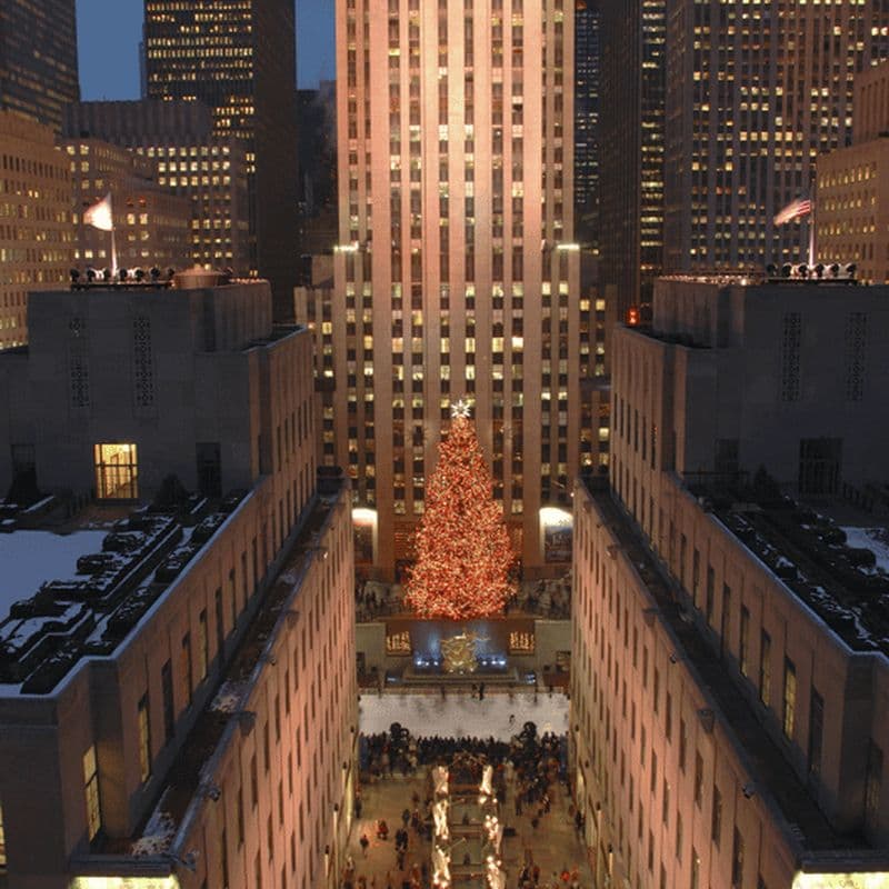 Billet Noël à New York : visite des illuminations de Noël et du sapin du Rockefeller Center
